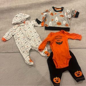 3 Halloween outfit newborn/0-3 months